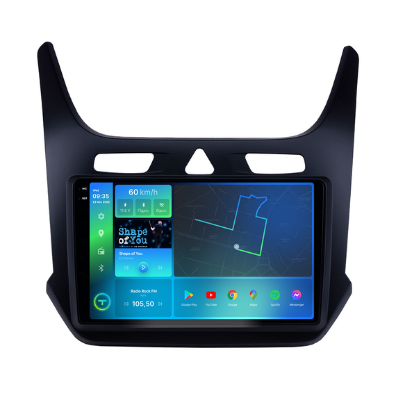 Штатна магнітола Torssen 2K Chevrolet Cobalt/Ravon R4 F98256 4G Carplay DSP | Зображення 1