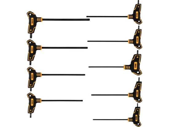 Набир ключив TORX VOREL : тип "Т", Т10-T50, L= 100-200 мм, Cr-V 6150, 9 шт 56639