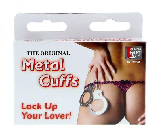 Наручники, Large Metal Handcuffs with Keys Sex Aura | Зображення 1