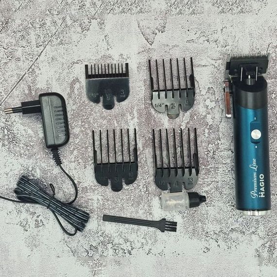 Машинка для стрижки волос Magio МG-183, Машинка для стрижки мужская, Профессиональная электробритва | Зображення 2