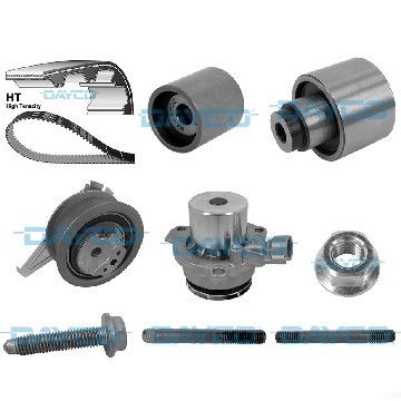 Ремень ГРМ компл. + помпа VW Caddy 2.0 TDI 15- / T6 2.0 TDI 15-, Dayco, KTBWP8840,