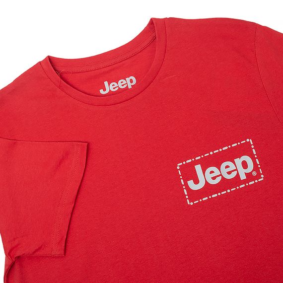Футболка JEEP T-SHIRT Stiched frame Small Print J22W | Зображення 2
