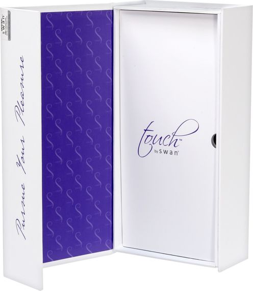 Вібратор-кролик з сенсорним управлінням і ротацією Touch by SWAN - Duo Purple, глибока вібрація | Зображення 9