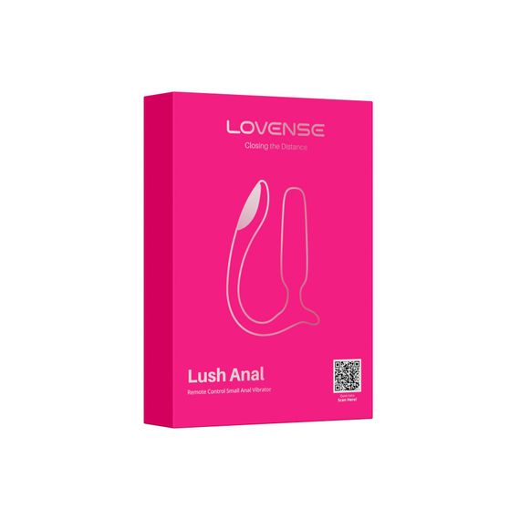 Анальна смарт-вібропробка Lovense Lush Anal, дуже потужна, LED-підсвічування | Зображення 6