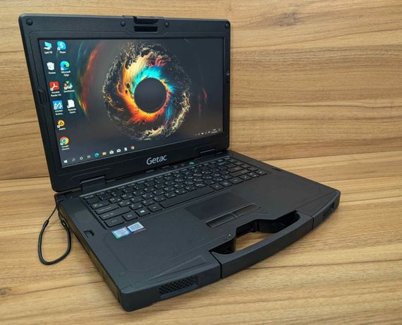 Захищений ноутбук Getac S410 / 14" (1920x1080) IPS Touch / Intel Core i7-6600U (2 (4) ядра по 2.6 - 3.4 GHz) / 8 GB DDR4 / 250 GB SSD / nVidia GeForce GTX 950M, 2 GB GDDR5, 128-bit / Windows 10 б/в + Подарунок Бездротова миша / USB | Зображення 3