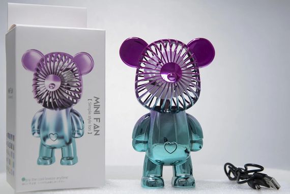 Портативний міні-вентилятор Simple Style Fan • Ручний USB-вентилятор Simple Style Fan для дому, офісу, прогулянок і поїздок | Зображення 3