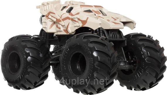 Монстр-трак Хот Вилс Бэтмобиль Бэтмена 1:24 Оригинал Hot Wheels Monster Truck Batman Batmobile | Зображення 3
