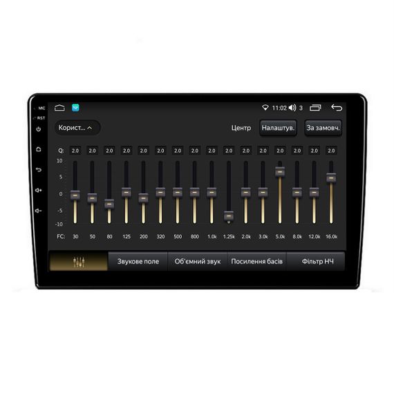 Автомагнітола серії QIV Q2 10 дюймів 4/32 (10 дюймів QLED 8core 7862 4/32 4G CarPlay/Android Auto) | Зображення 2