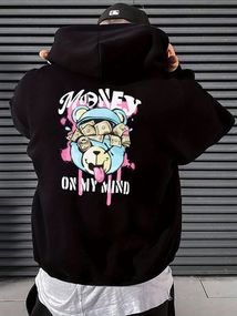 Худі з ДТФ на Флісі (оверсайз)