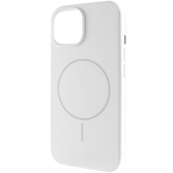 Чехол Silicone Case Full Protective (AA) NO LOGO with MagSafe для Apple iPhone 11 Pro Max (6.5") Белый / White