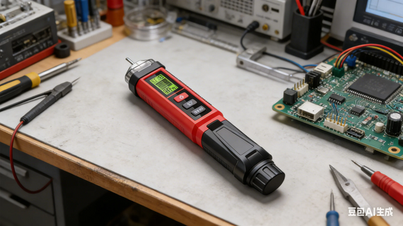 Безконтактний тестер напруги HABOTEST HT102B 12-1000V AC з LCD | Зображення 2