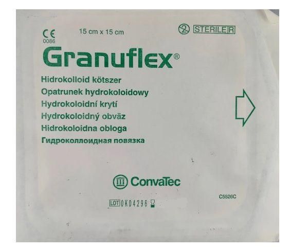 Грануфлекс Granuflex 15 см х15 см гідроколоїдна пов'язка 1 шт | Зображення 1