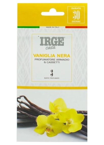 Ароматизированное саше для шкафа в пластинах Irge Vaniglia 3 шт.