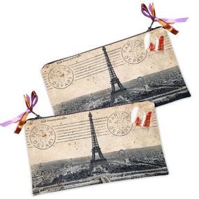 Косметичка жіноча Eiffel Tower 20х12 см (K_LK084)