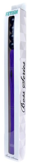 Силіконовий флогер ( длина 37 см ) Fetish Boss Series - Silicone Whip Purple 14", BS6100044 sexstyle | Зображення 6