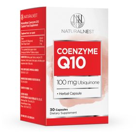 Диетическая добавка NATURALNEST"Коэнзим Q10" 30 желатиновых капсул