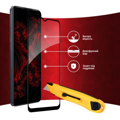 Стекло защитное Intaleo Full Glue Oppo A77 (1283126546334) | Зображення 3