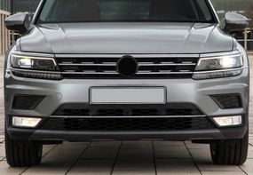 Накладка на передний бампер 2016-2020 (нерж) для Volkswagen Tiguan 2016↗