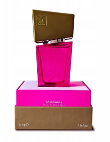 Духи с феромонами женские SHIATSU Pheromone Fragrance Women Pink, 50 мл Sex Aura