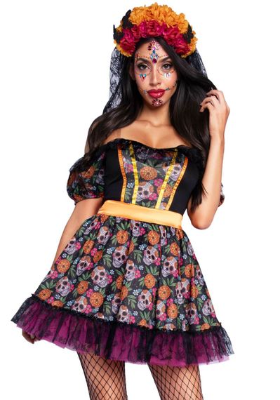 Костюм Катріни Leg Avenue Marigold Catrina Dress M