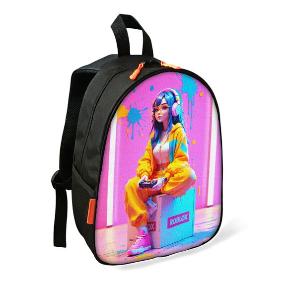Рюкзак детский Roblox школьный/городской 34х27х13 см для девочки (02558)