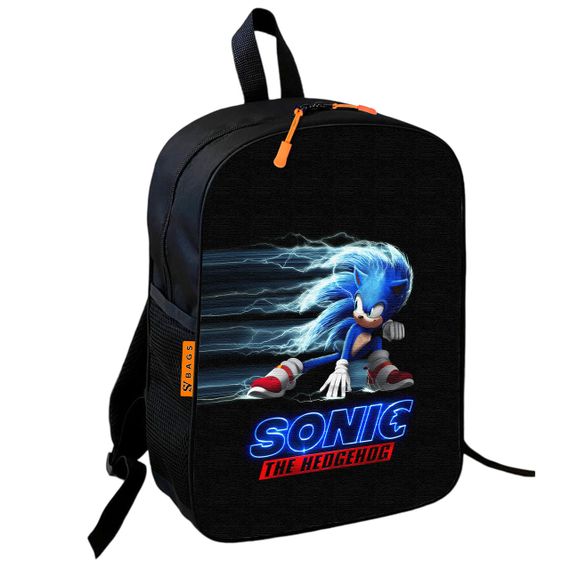 Рюкзак шкільний дитячий 36х27см Супер Сонік для хлопчика (00751)