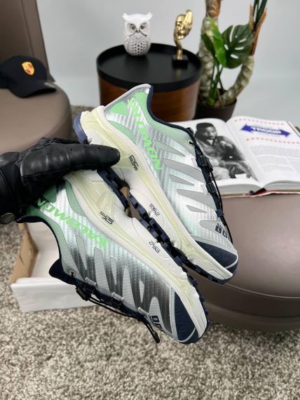 Кросівки Salomon XT-4 Lab W Silver Green , текстиль , В'єтнам 38 23.5 см | Зображення 6