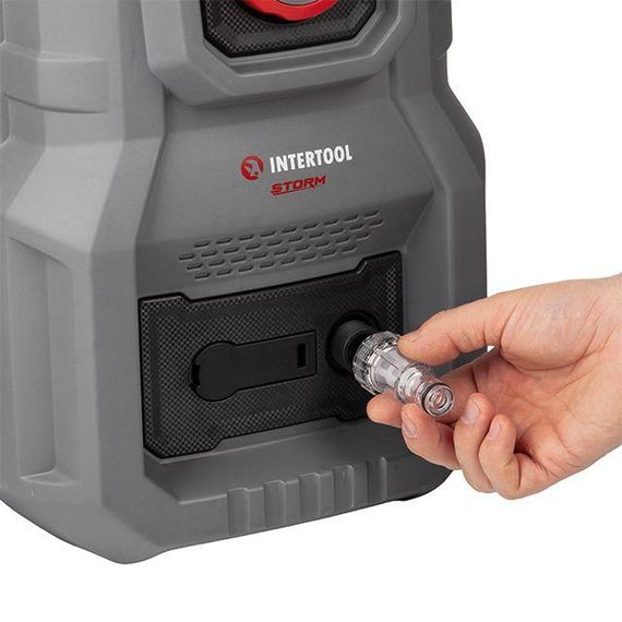 Мийка високого тиску 2200Вт, 6-7 л/хв, 120-170 бар, шланг 8м, регулятор тиску, STORM INTERTOOL WT-1506 | Зображення 5