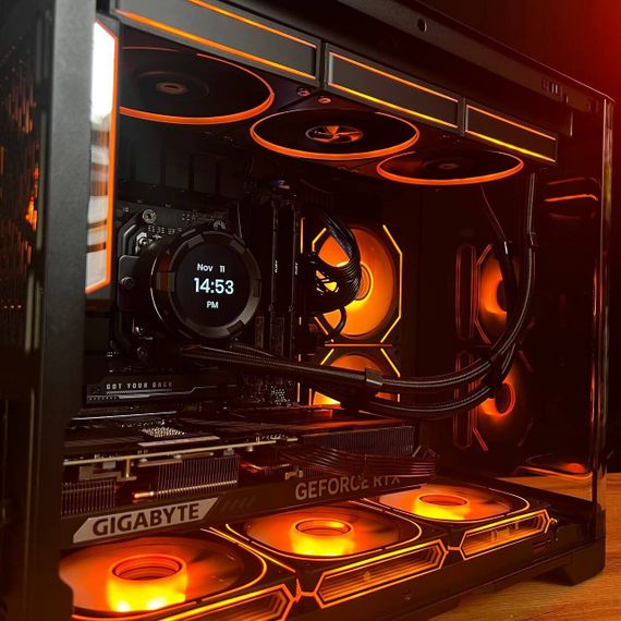 Збірка на замовлення: ігровий ПК GameMax Hype-M Black Tower / AMD Ryzen 7 7700 (8 (16) ядер по 3,8 - 5,3 ГГц) / 32 ГБ DDR5 / 2000 ГБ SSD M.2 / nVidia GeForce RTX 5070, 12 ГБ GDDR7, 192-bit / 750 Вт | Зображення 9