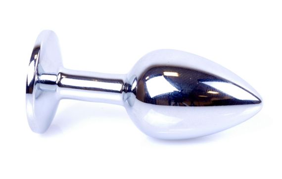 Анальний затор Boss Series - Jewellery Silver PLUG Black S, BS6400013 sexstyle | Зображення 4