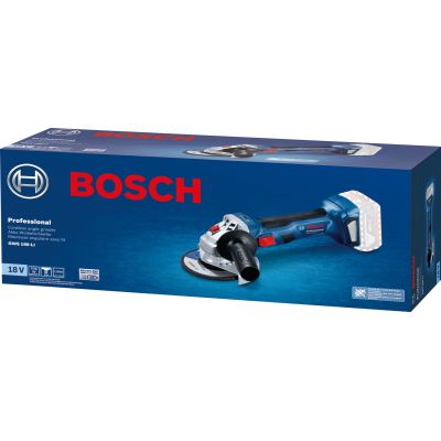 Шлифовальная машина Bosch GWS 180-LI, акум., 18В, 125мм, М14, 1,6кг (без АКБ и ЗУ) (0.601.9H9.020) | Зображення 1