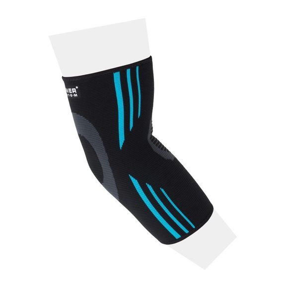 Налокітники Power System PS-6020 Elbow Support Evo Black/Blue (2шт.) M | Зображення 2