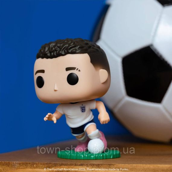 Игровая фигурка Funko POP! серии Футбол: Англия - Фил Фоден | Зображення 2