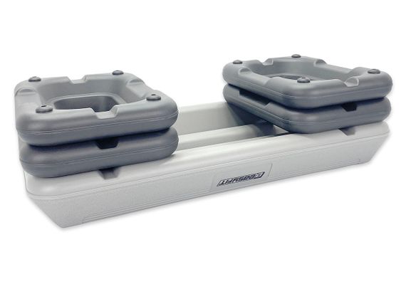 Степ платформа для аеробіки та фітнесу EasyFit EF-0542 3 рівня Сіра (EF-0542) | Зображення 2