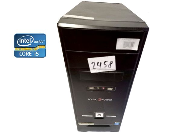ПК Б-клас LogicPower Tower / Intel Core i5-2400S (4 ядра по 2.5 - 3.3 GHz) / 8 GB DDR3 / 320 GB HDD / Intel HD Graphics 2000 / 400W б/в