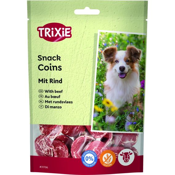 Ласощі Trixie Premio Beef Coins для собак з яловичиною 100 г