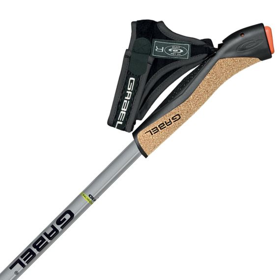 Палиці для скандинавської ходьби Gabel X-5 Black/Yellow 110 (7008351131100) | Зображення 1