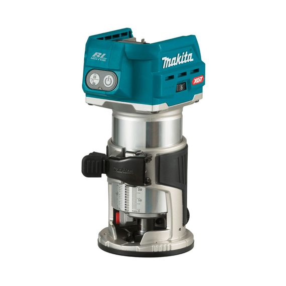 Фрезер акумуляторний Makita RT001GM210 (6/8 мм, 10000-31000 хв-1, BL, XGT) | Зображення 1