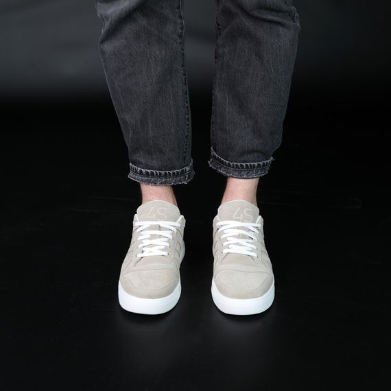 Кеди чоловічі замшеві 591345 Бежеві 40 41 42 43 44 45 | Зображення 9