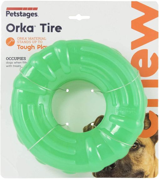 Іграшка для собак OutwardHound Orka Tire Pet, 15 см | Зображення 2