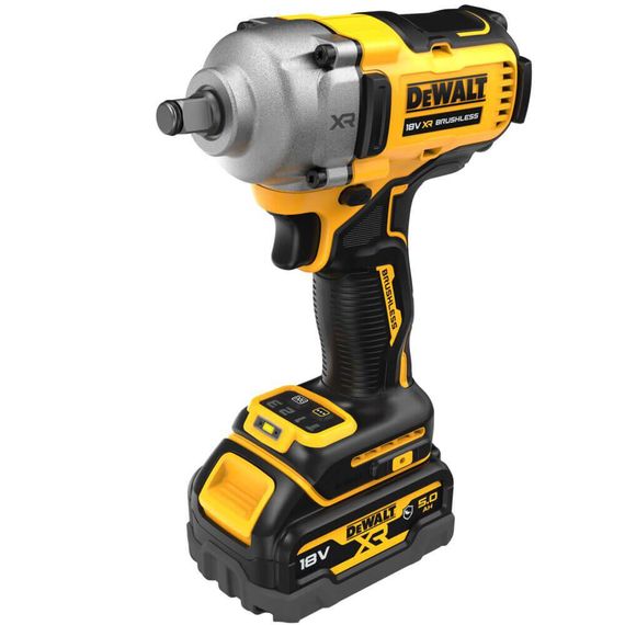 Гайковерт ударный аккумуляторный бесщёточный 1084Нм DeWALT DCF891P2G | Зображення 2