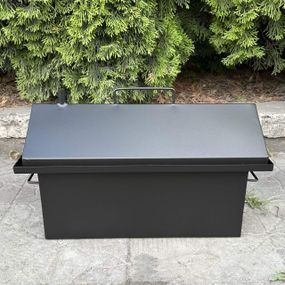 Коптильня із гідрозатвором 546х306х352 1.5мм (KOP-ST1.5-39L)
