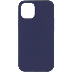 Чохол Silk (AA) NO LOGO with Magnetic Fit для Apple iPhone 12 Pro Max (6.7") Темно-синій / Midnight blue