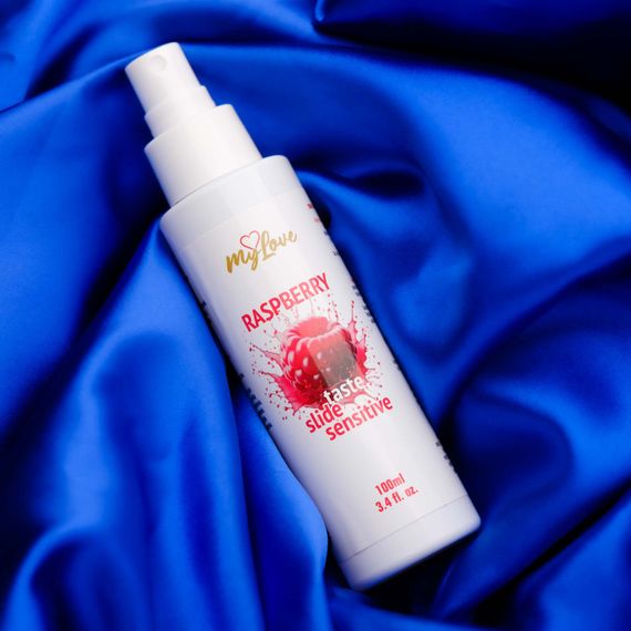 Інтимний гель-лубрикант - MyLove Taste-Slide Sensitive Raspberry, 100 мл | Зображення 6