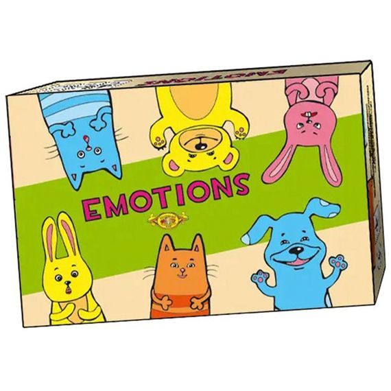 Настільна карткова гра "Emotions" МКЗ0810, 64 картки із зображенням