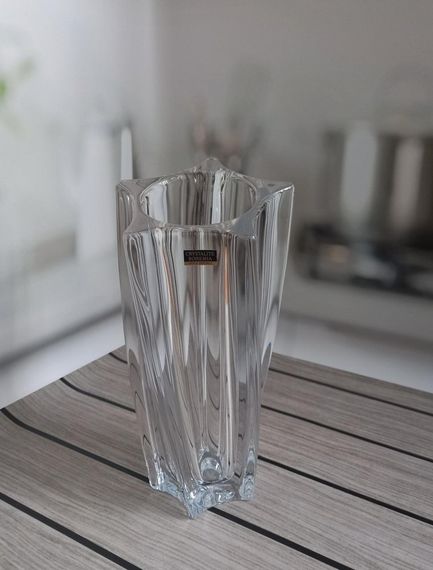 Ваза скляна для квітів Bohemia Yoko 30.5 см 8KF31/99P77/305 | Зображення 3