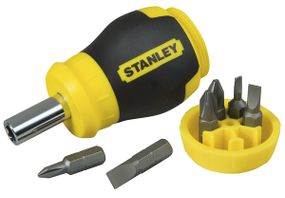 Викрутка Stanley Multibit Stubby зі змінними бітами (0-66-357)