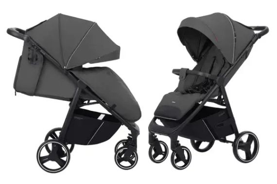 Прогулочная коляска Carrello Bravo 2024 CRL-8512 Lunar Grey | Регулируемая ручка, глубокий капюшон | Зображення 1