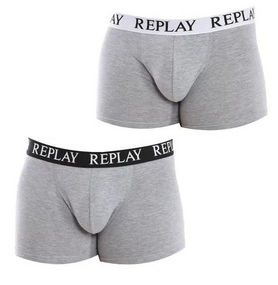 Чоловічі анатомічні труси боксери Replay (2 шт) XXL