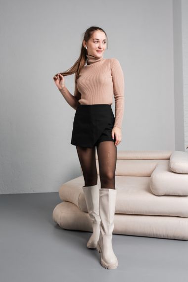 Чоботи жіночі Fashion Whitney 3839 41 розмір 26 см Молочний | Зображення 8
